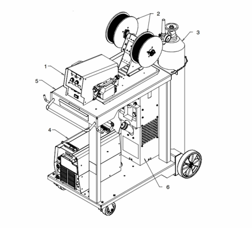 Miller Invisionâ„¢ 450 MPa Pkg 951457 Runner Schematic